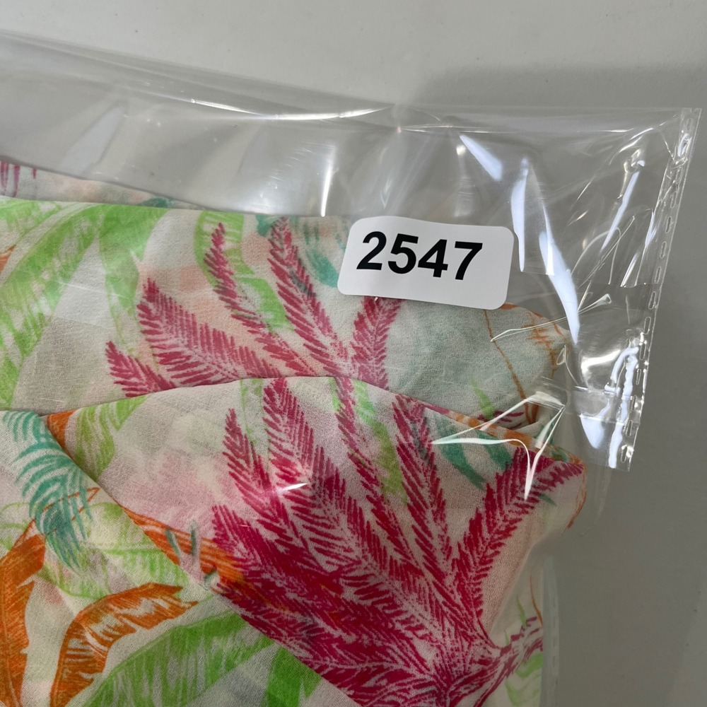 Cabi Sunset Kimono Safari Wrap Womens XS Tropical‎ Jungle Resortwear Sheer Tie - Picture 6 of 6